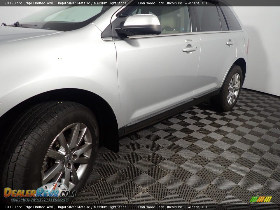 2012 Ford Edge Limited AWD Ingot Silver Metallic / Medium Light Stone Photo #10