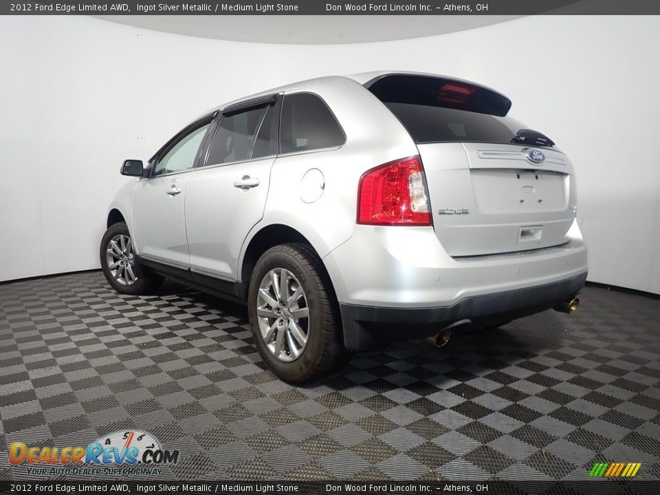 2012 Ford Edge Limited AWD Ingot Silver Metallic / Medium Light Stone Photo #11