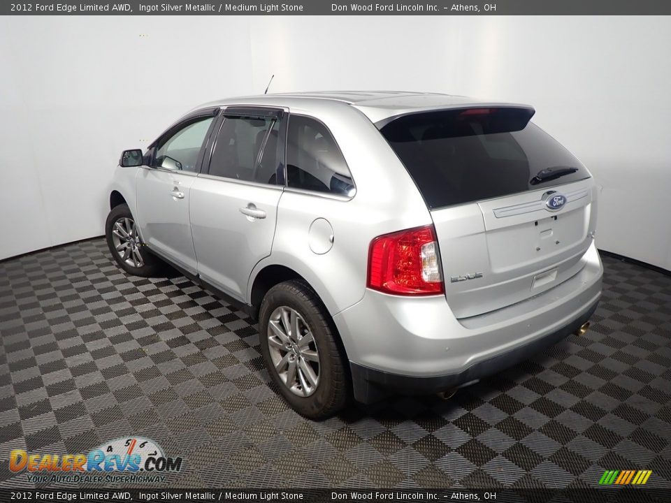 2012 Ford Edge Limited AWD Ingot Silver Metallic / Medium Light Stone Photo #12