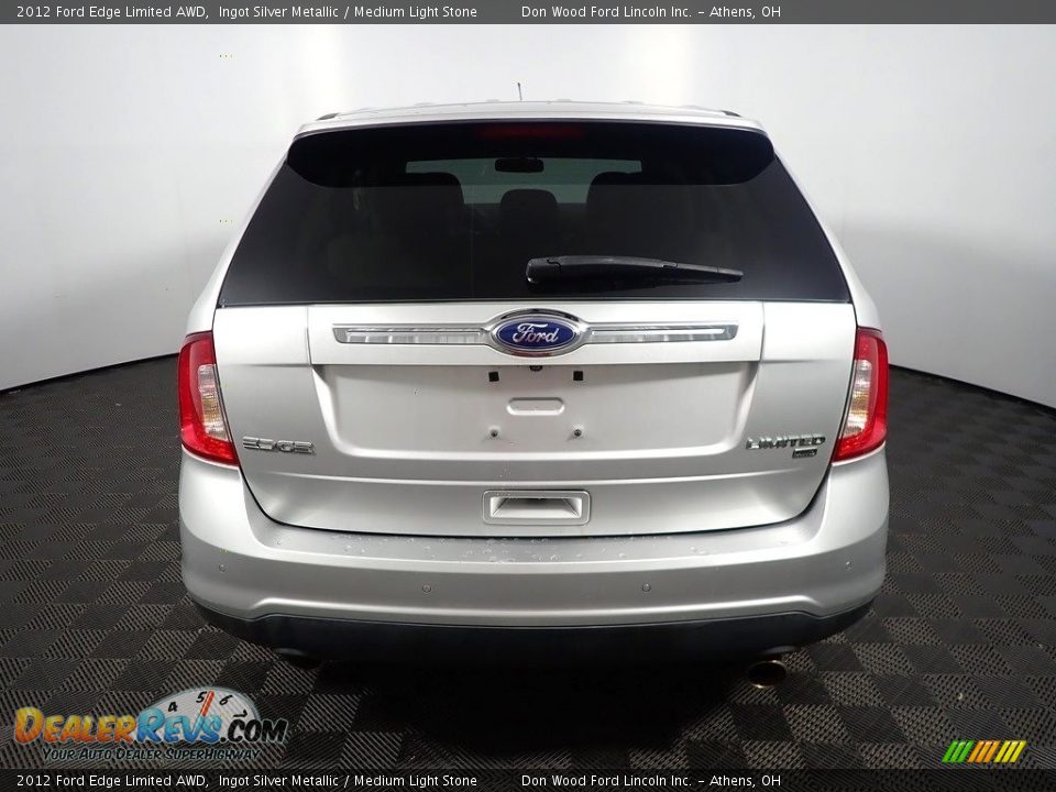 2012 Ford Edge Limited AWD Ingot Silver Metallic / Medium Light Stone Photo #13
