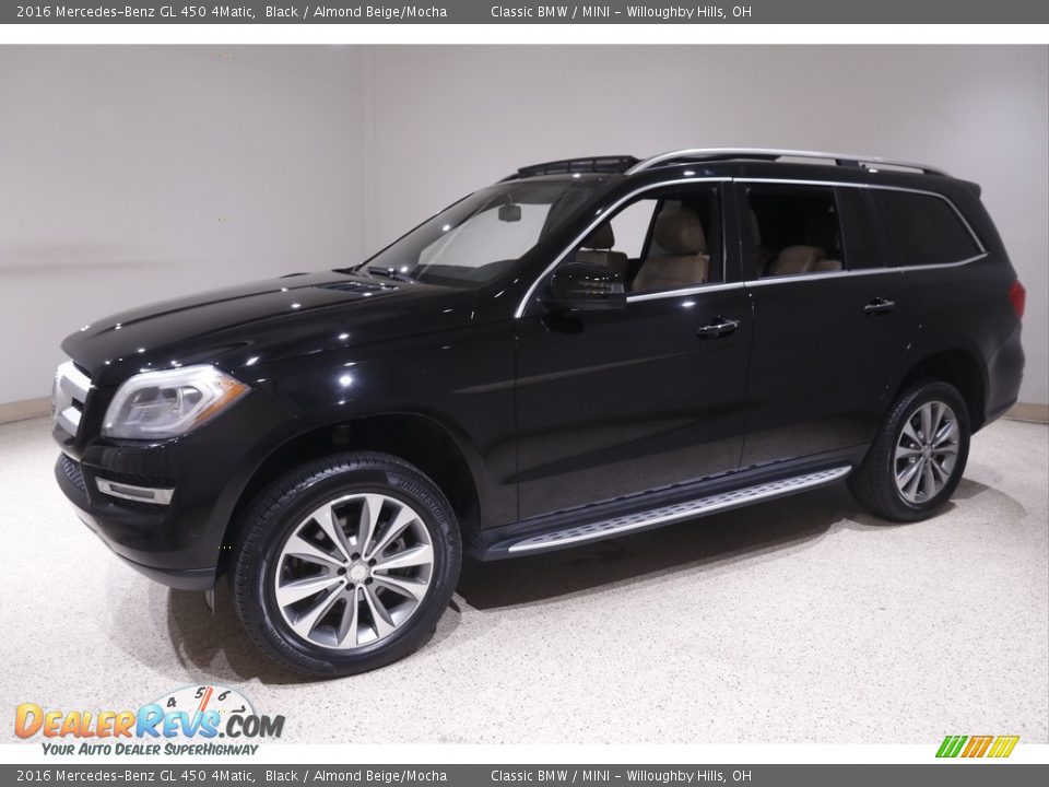 2016 Mercedes-Benz GL 450 4Matic Black / Almond Beige/Mocha Photo #3