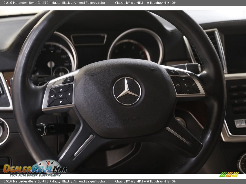 2016 Mercedes-Benz GL 450 4Matic Black / Almond Beige/Mocha Photo #7