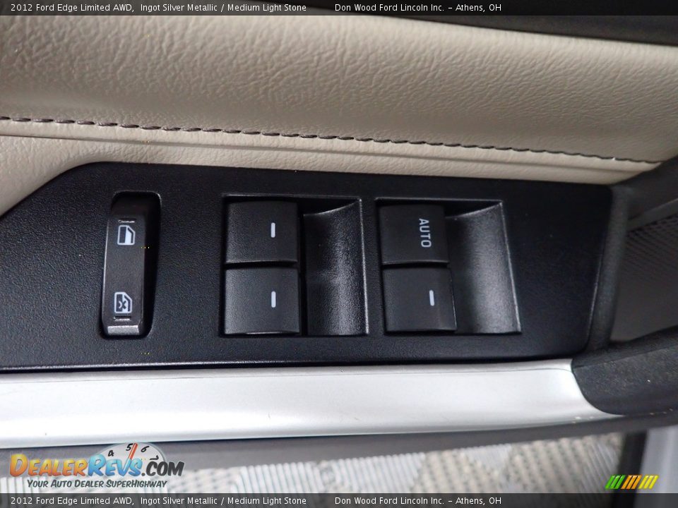 2012 Ford Edge Limited AWD Ingot Silver Metallic / Medium Light Stone Photo #20