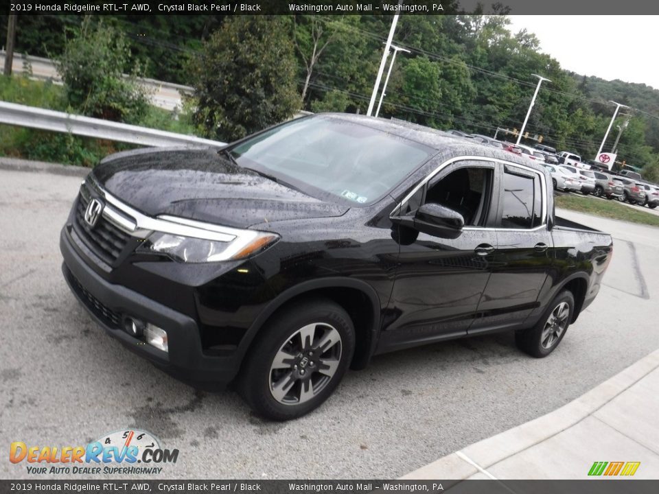 2019 Honda Ridgeline RTL-T AWD Crystal Black Pearl / Black Photo #12