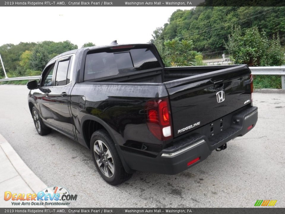 2019 Honda Ridgeline RTL-T AWD Crystal Black Pearl / Black Photo #13