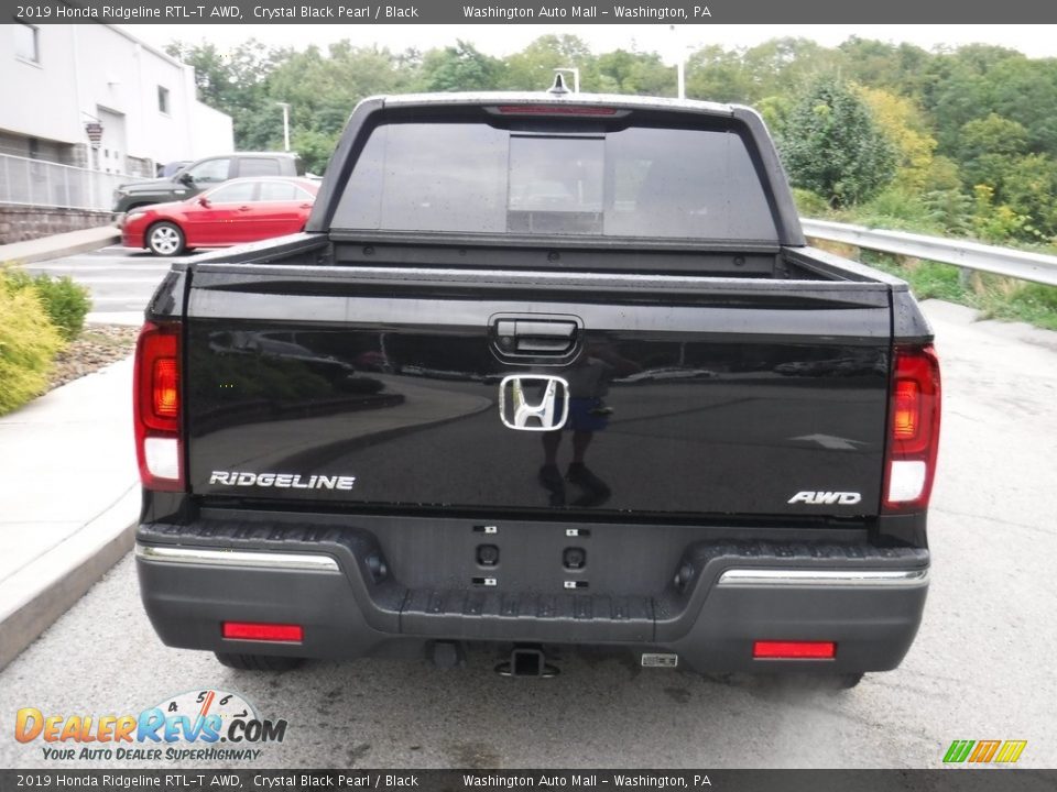 2019 Honda Ridgeline RTL-T AWD Crystal Black Pearl / Black Photo #14