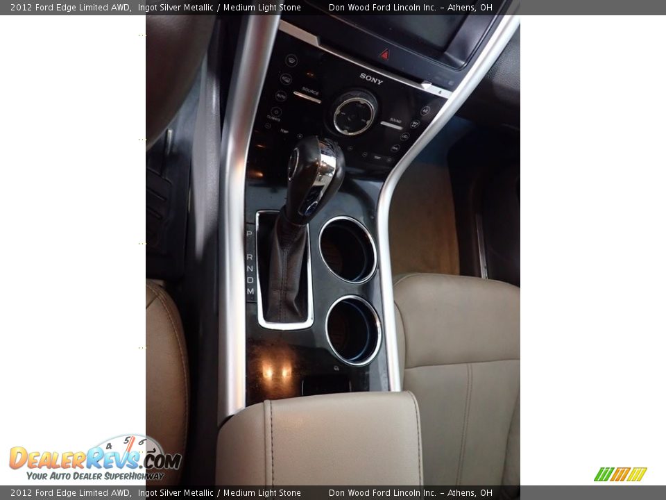 2012 Ford Edge Limited AWD Ingot Silver Metallic / Medium Light Stone Photo #30