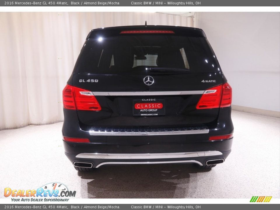 2016 Mercedes-Benz GL 450 4Matic Black / Almond Beige/Mocha Photo #20