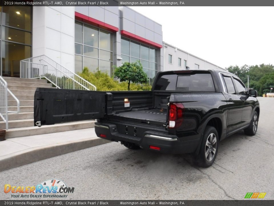 2019 Honda Ridgeline RTL-T AWD Crystal Black Pearl / Black Photo #20