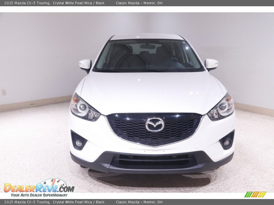 2015 Mazda CX-5 Touring Crystal White Pearl Mica / Black Photo #2