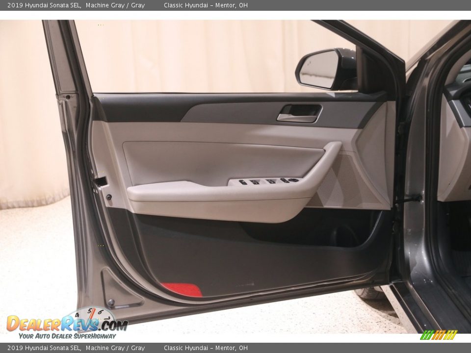 2019 Hyundai Sonata SEL Machine Gray / Gray Photo #4