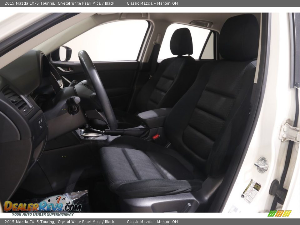 2015 Mazda CX-5 Touring Crystal White Pearl Mica / Black Photo #5
