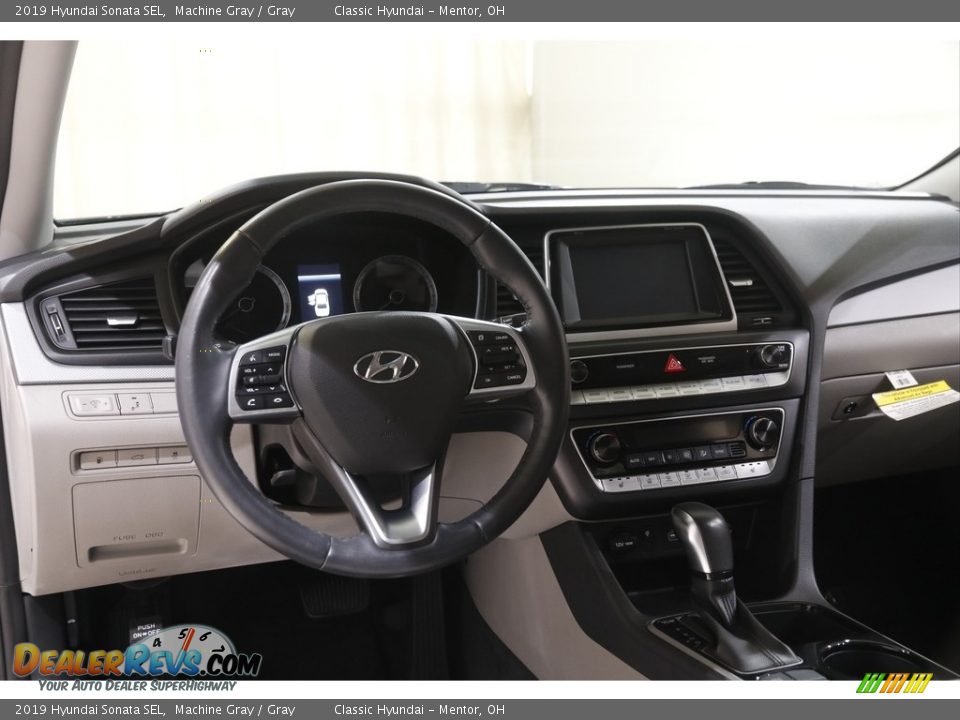 2019 Hyundai Sonata SEL Machine Gray / Gray Photo #6