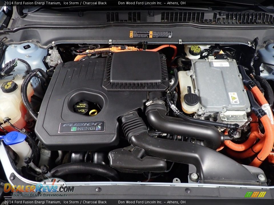 2014 Ford Fusion Energi Titanium 2.0 Liter Energi Atkinson-Cycle DOHC 16-Valve 4 Cylinder Gasoline/Plug-In Electric Hybrid Engine Photo #8
