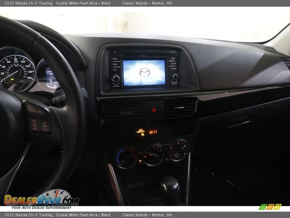 2015 Mazda CX-5 Touring Crystal White Pearl Mica / Black Photo #9