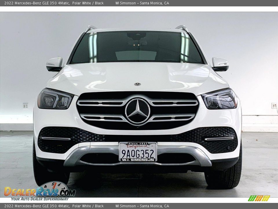 2022 Mercedes-Benz GLE 350 4Matic Polar White / Black Photo #2