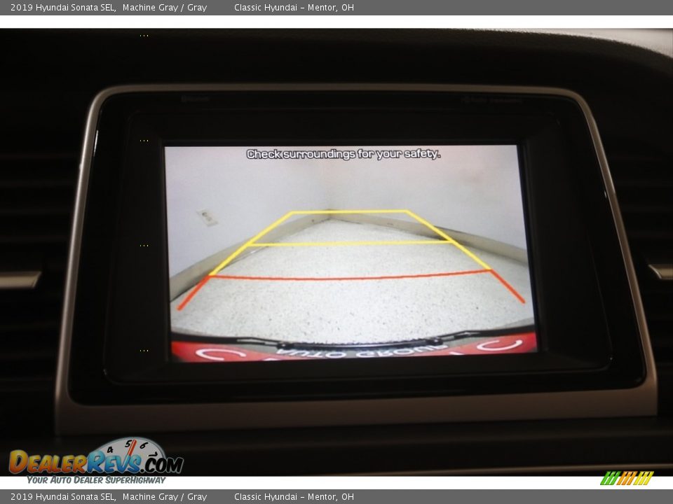 2019 Hyundai Sonata SEL Machine Gray / Gray Photo #11