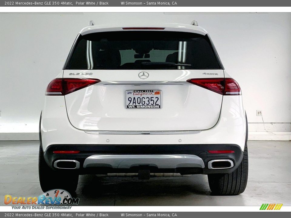 2022 Mercedes-Benz GLE 350 4Matic Polar White / Black Photo #3