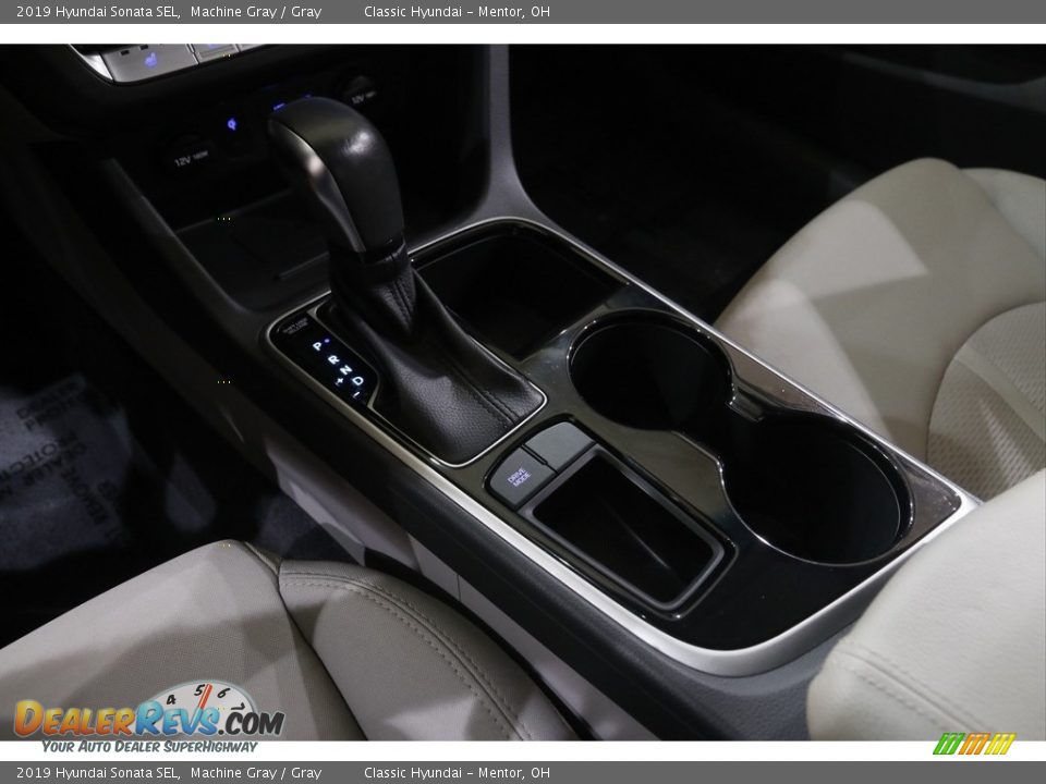 2019 Hyundai Sonata SEL Machine Gray / Gray Photo #13