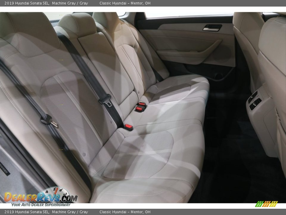 2019 Hyundai Sonata SEL Machine Gray / Gray Photo #15