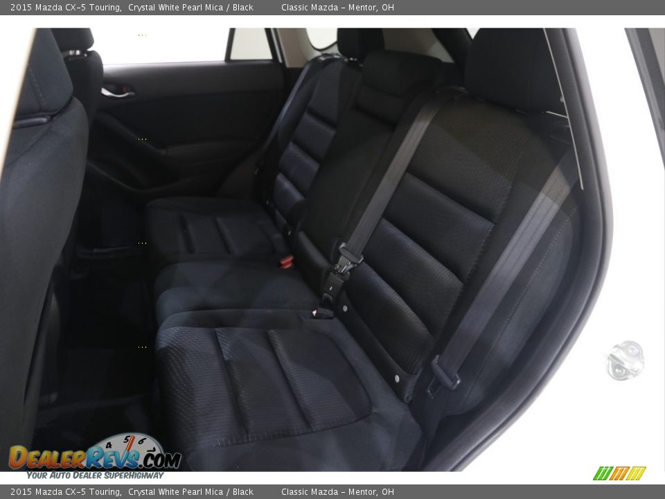 2015 Mazda CX-5 Touring Crystal White Pearl Mica / Black Photo #16