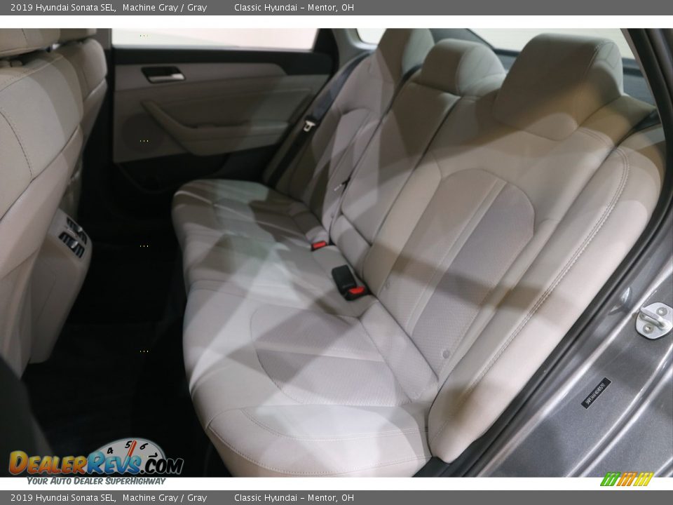 2019 Hyundai Sonata SEL Machine Gray / Gray Photo #16