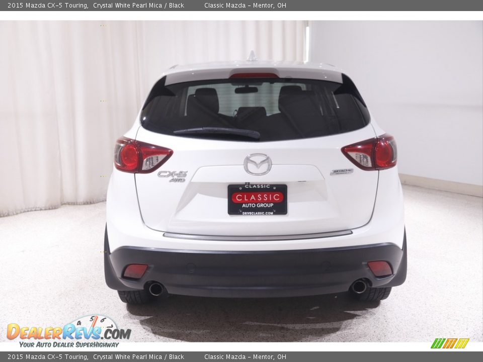 2015 Mazda CX-5 Touring Crystal White Pearl Mica / Black Photo #17