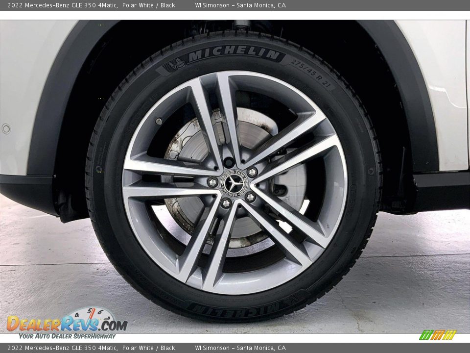 2022 Mercedes-Benz GLE 350 4Matic Polar White / Black Photo #8