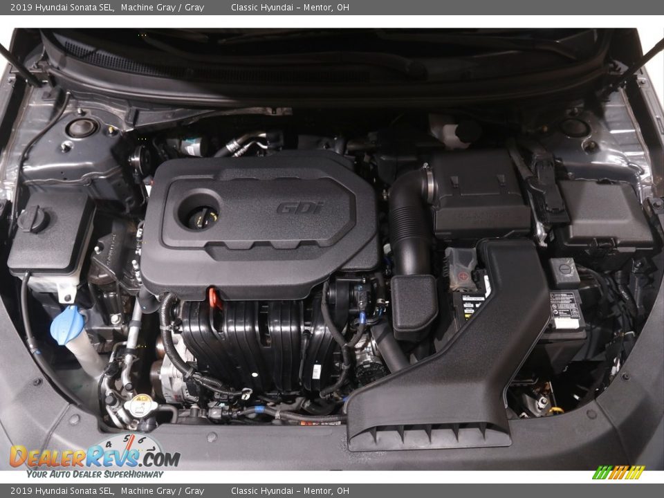2019 Hyundai Sonata SEL Machine Gray / Gray Photo #18