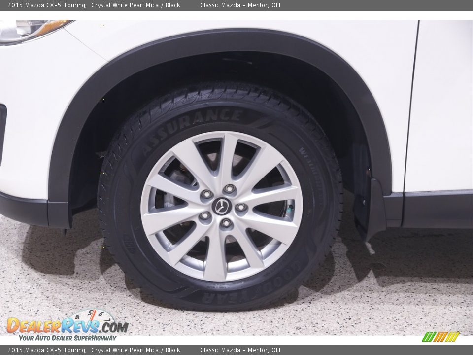 2015 Mazda CX-5 Touring Crystal White Pearl Mica / Black Photo #19