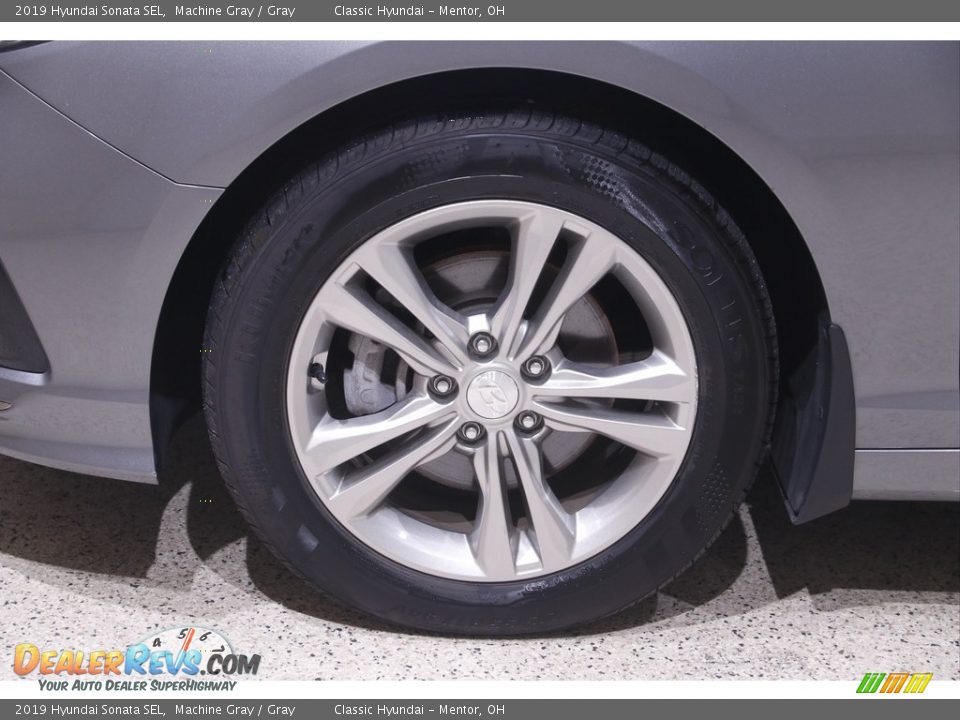 2019 Hyundai Sonata SEL Machine Gray / Gray Photo #19