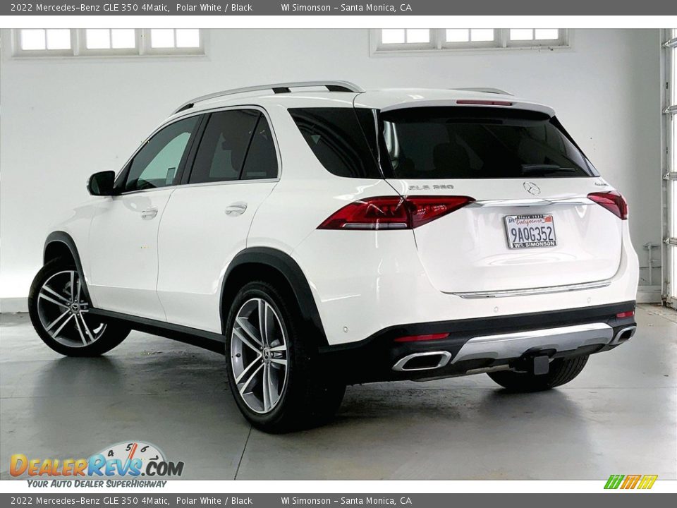 2022 Mercedes-Benz GLE 350 4Matic Polar White / Black Photo #10