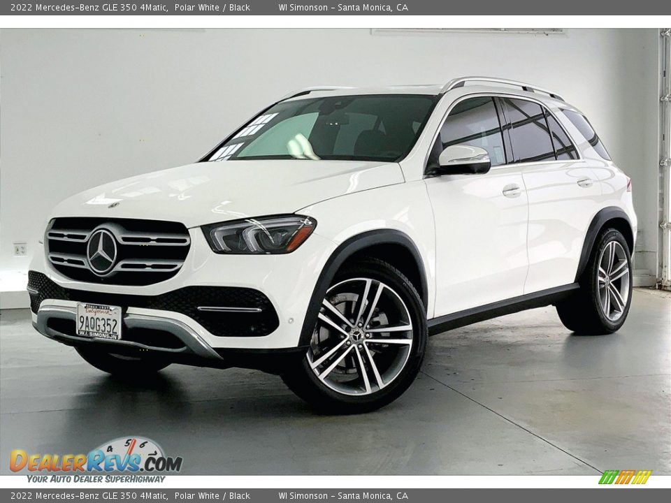 2022 Mercedes-Benz GLE 350 4Matic Polar White / Black Photo #12