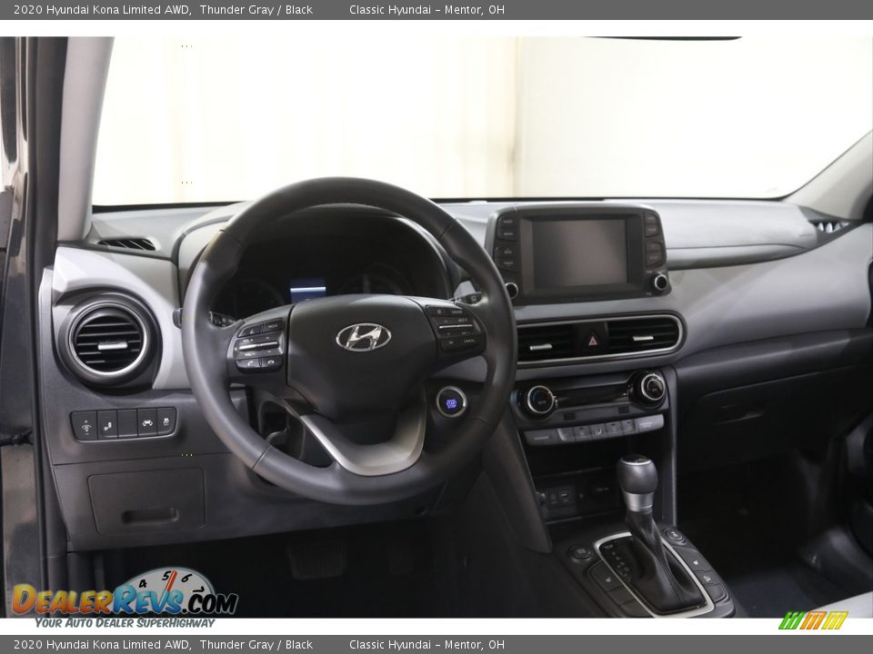 2020 Hyundai Kona Limited AWD Thunder Gray / Black Photo #6