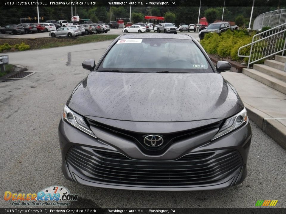 2018 Toyota Camry XLE Predawn Gray Mica / Black Photo #11