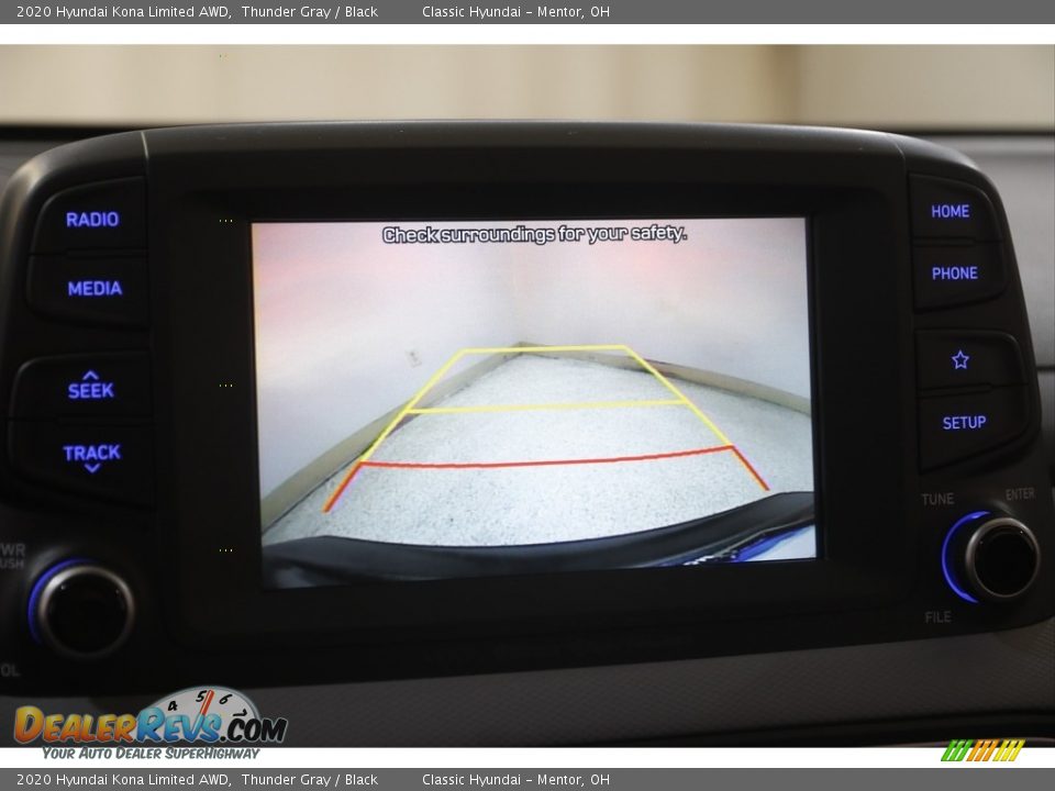 2020 Hyundai Kona Limited AWD Thunder Gray / Black Photo #11