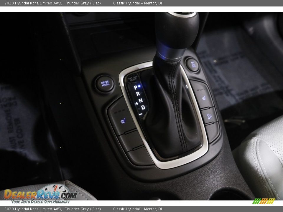 2020 Hyundai Kona Limited AWD Thunder Gray / Black Photo #14