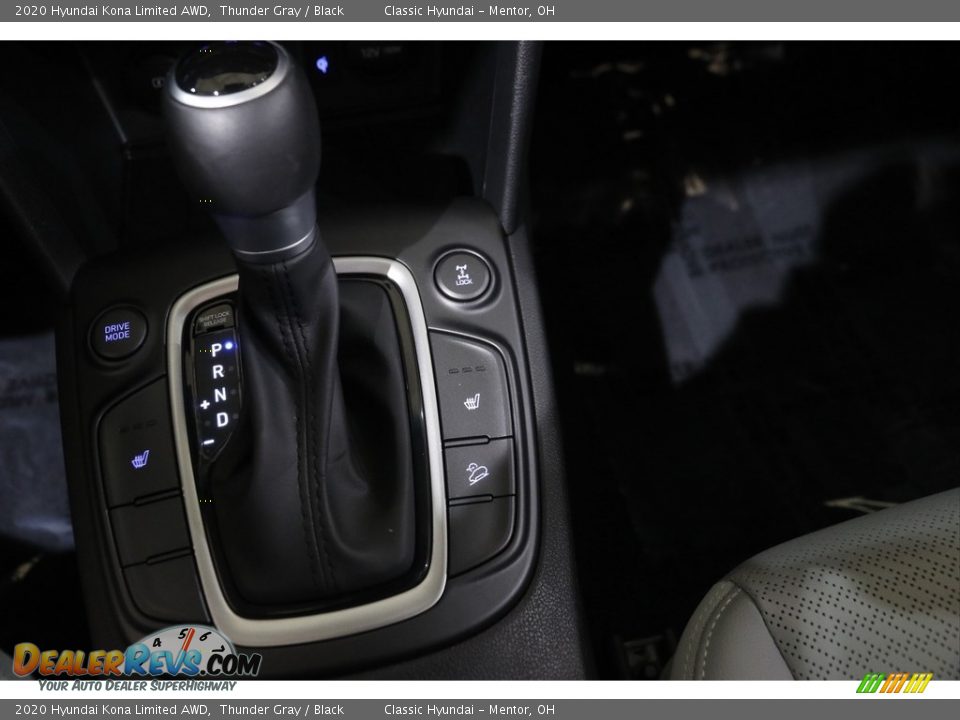 2020 Hyundai Kona Limited AWD Thunder Gray / Black Photo #15
