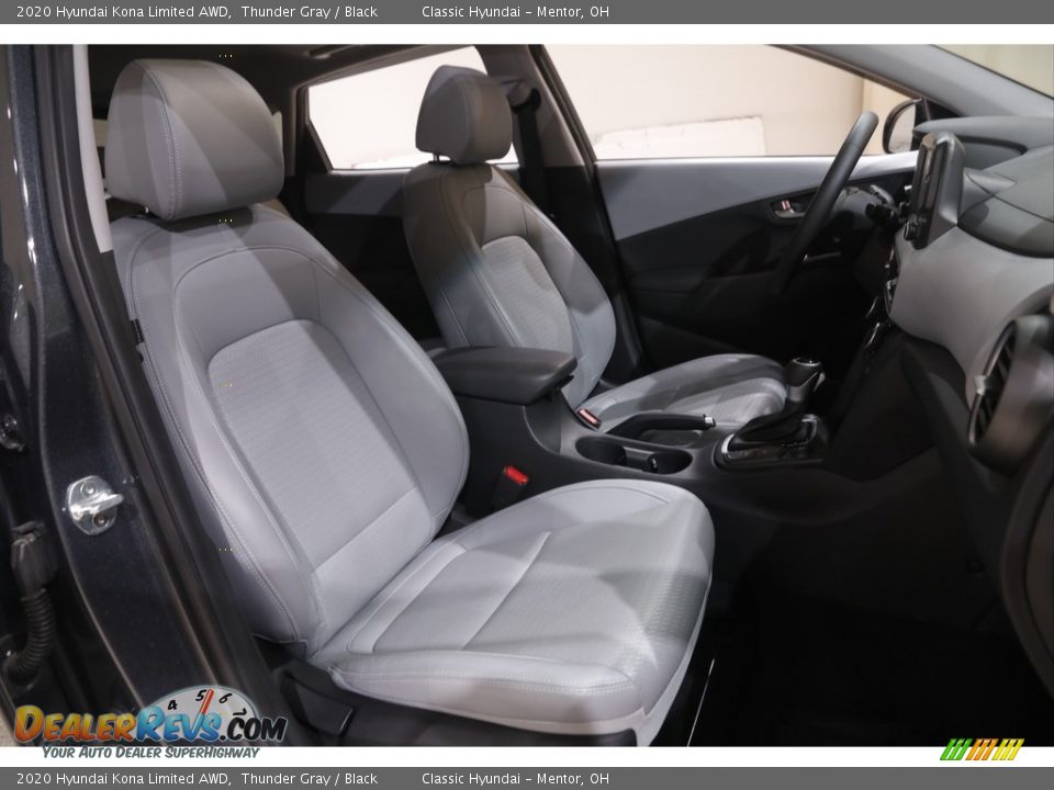 2020 Hyundai Kona Limited AWD Thunder Gray / Black Photo #16