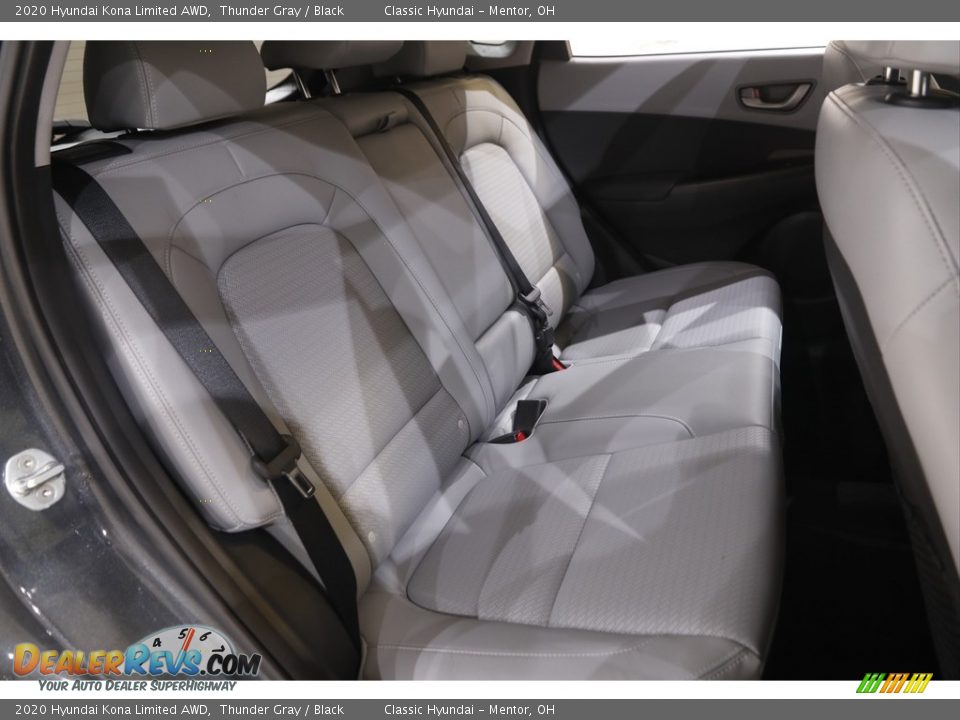 2020 Hyundai Kona Limited AWD Thunder Gray / Black Photo #17