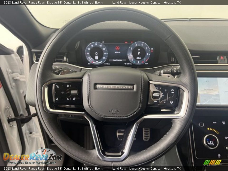 2023 Land Rover Range Rover Evoque S R-Dynamic Steering Wheel Photo #13