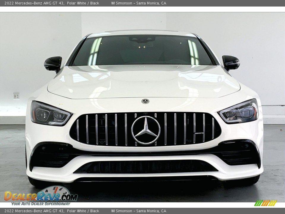 2022 Mercedes-Benz AMG GT 43 Polar White / Black Photo #2