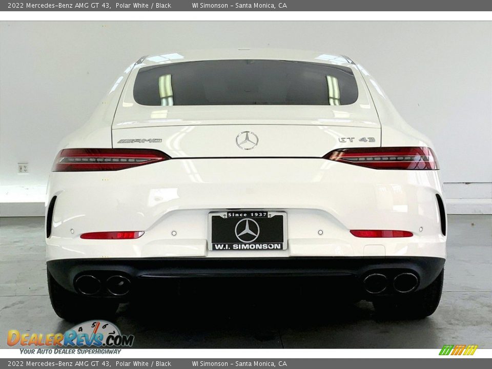 2022 Mercedes-Benz AMG GT 43 Polar White / Black Photo #3