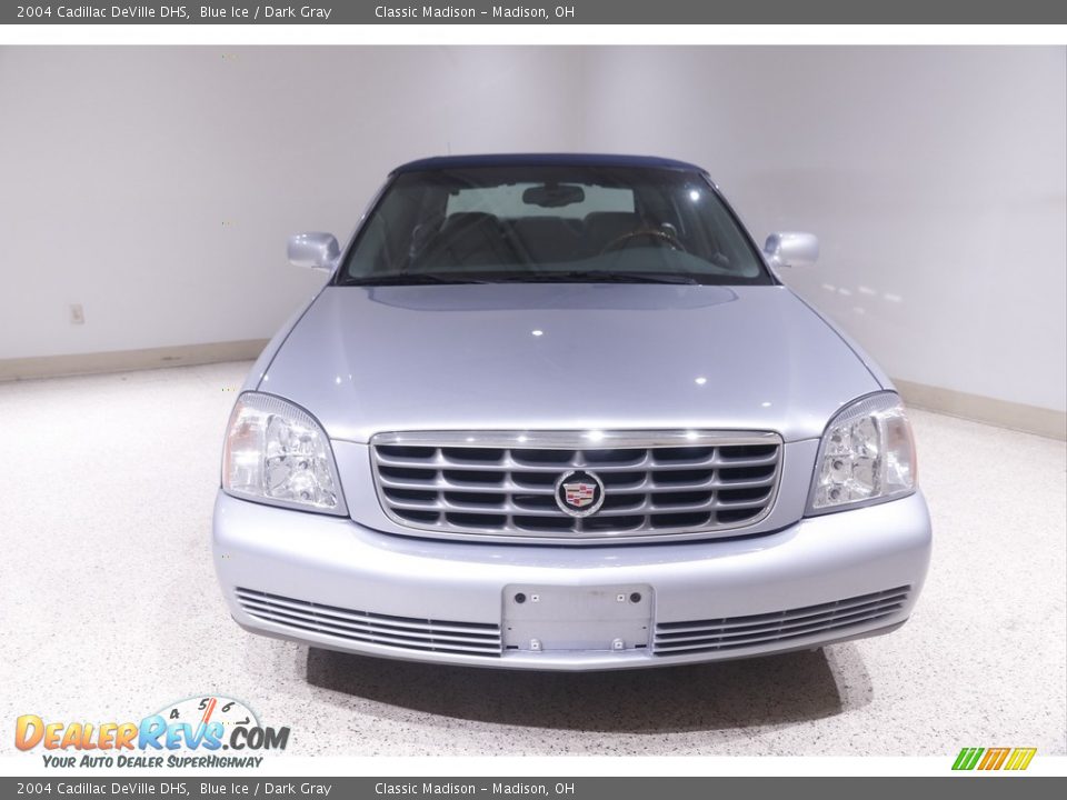 2004 Cadillac DeVille DHS Blue Ice / Dark Gray Photo #2