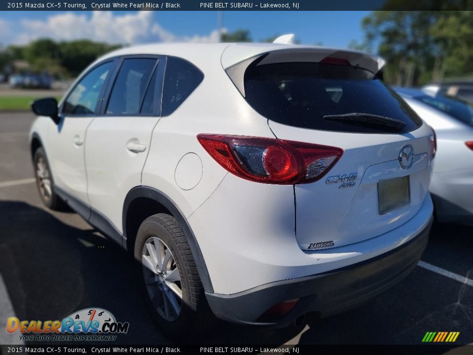 2015 Mazda CX-5 Touring Crystal White Pearl Mica / Black Photo #3