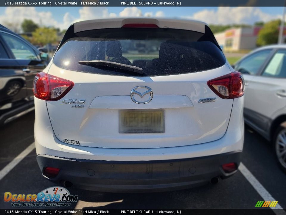 2015 Mazda CX-5 Touring Crystal White Pearl Mica / Black Photo #4