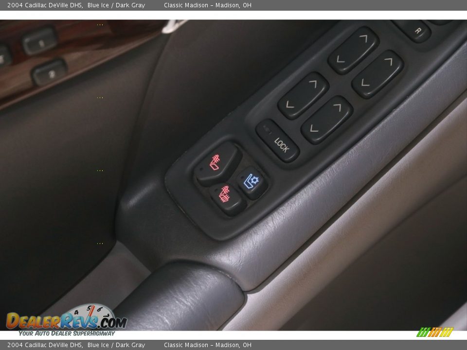 2004 Cadillac DeVille DHS Blue Ice / Dark Gray Photo #5