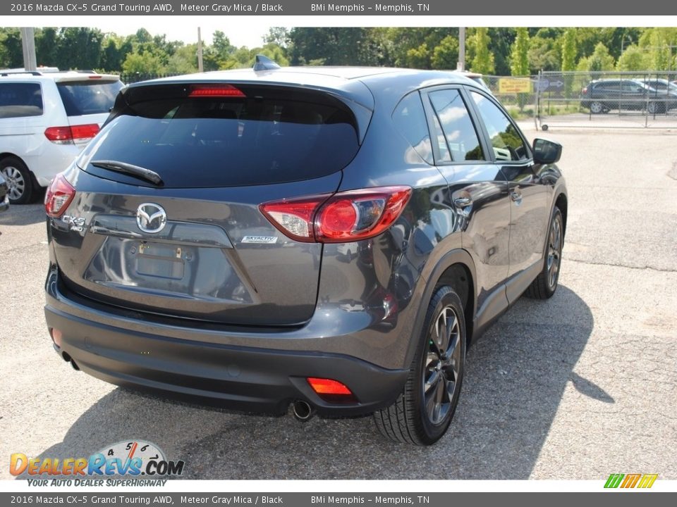 2016 Mazda CX-5 Grand Touring AWD Meteor Gray Mica / Black Photo #5