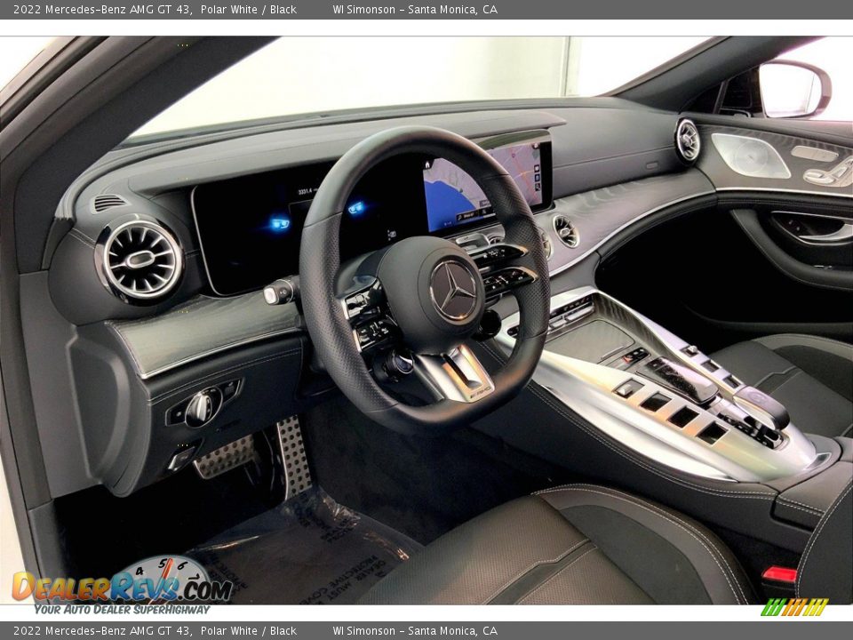 Black Interior - 2022 Mercedes-Benz AMG GT 43 Photo #14