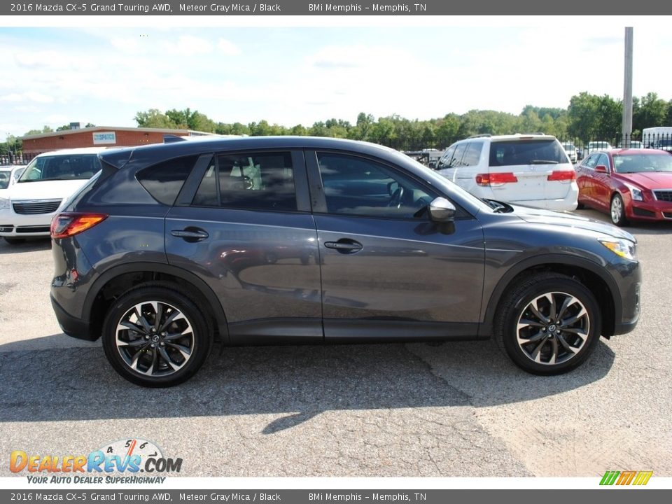 2016 Mazda CX-5 Grand Touring AWD Meteor Gray Mica / Black Photo #6